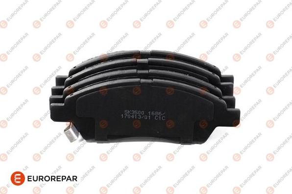 EUROREPAR 1635142380 - Гальмівні колодки, дискові гальма autozip.com.ua