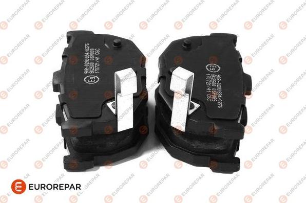 EUROREPAR 1635133680 - Гальмівні колодки, дискові гальма autozip.com.ua