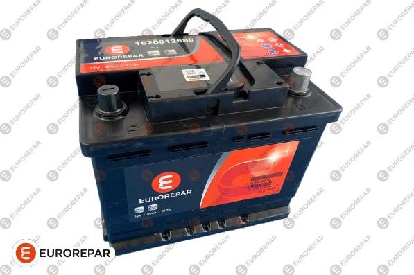 EUROREPAR 1620012680 - Стартерна акумуляторна батарея, АКБ autozip.com.ua