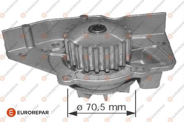 EUROREPAR 1623096080 - Водяний насос autozip.com.ua