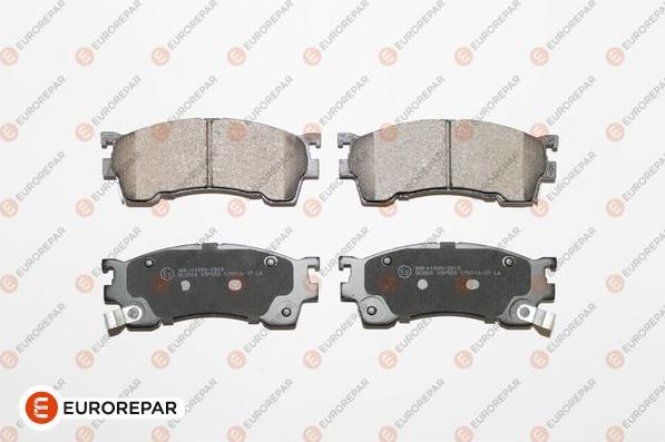 EUROREPAR 1623058480 - Гальмівні колодки, дискові гальма autozip.com.ua