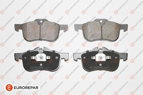 EUROREPAR 1623060080 - Гальмівні колодки, дискові гальма autozip.com.ua