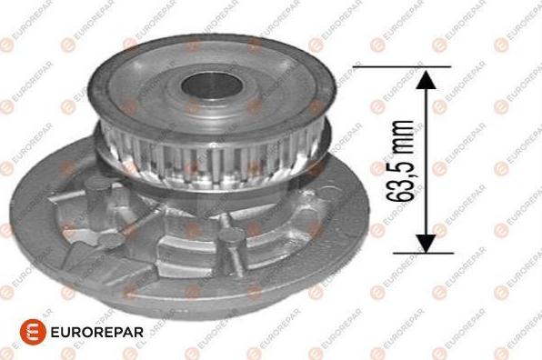 EUROREPAR 1623111980 - Водяний насос autozip.com.ua