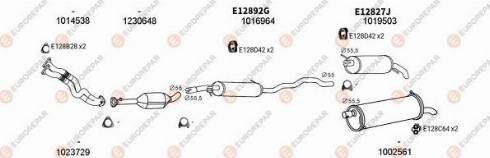 EUROREPAR 100964 - Система випуску ОГ autozip.com.ua