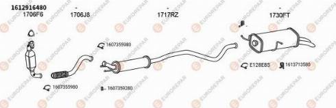 EUROREPAR 102039 - Система випуску ОГ autozip.com.ua