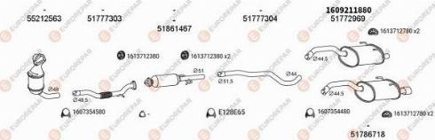 EUROREPAR 100787 - Система випуску ОГ autozip.com.ua