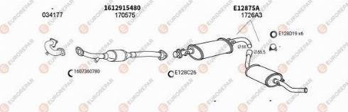 EUROREPAR 101919 - Система випуску ОГ autozip.com.ua