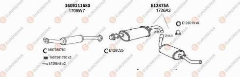 EUROREPAR 101619 - Система випуску ОГ autozip.com.ua