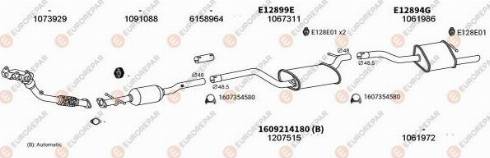 EUROREPAR 101010 - Система випуску ОГ autozip.com.ua