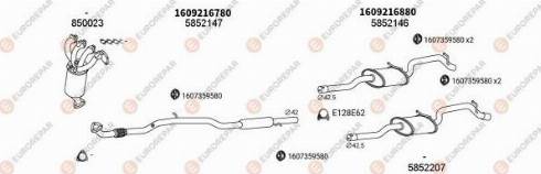 EUROREPAR 101162 - Система випуску ОГ autozip.com.ua