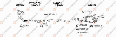 EUROREPAR 101200 - Система випуску ОГ autozip.com.ua