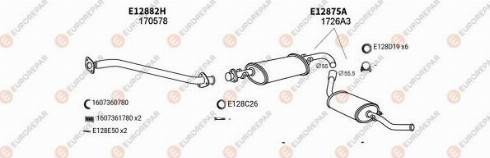 EUROREPAR 101799 - Система випуску ОГ autozip.com.ua