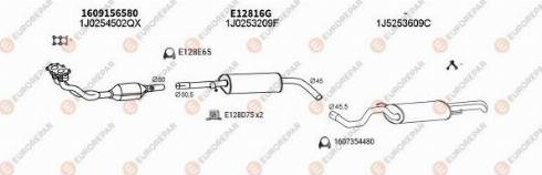 EUROREPAR 103495 - Система випуску ОГ autozip.com.ua