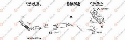 EUROREPAR 103584 - Система випуску ОГ autozip.com.ua