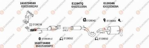 EUROREPAR 103520 - Система випуску ОГ autozip.com.ua