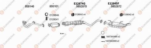 EUROREPAR 103162 - Система випуску ОГ autozip.com.ua