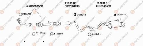 EUROREPAR 102929 - Система випуску ОГ autozip.com.ua