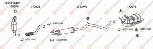 EUROREPAR 102046 - Система випуску ОГ autozip.com.ua