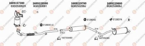 EUROREPAR 102847 - Система випуску ОГ autozip.com.ua