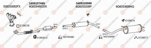 EUROREPAR 102804 - Система випуску ОГ autozip.com.ua