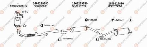 EUROREPAR 102807 - Система випуску ОГ autozip.com.ua