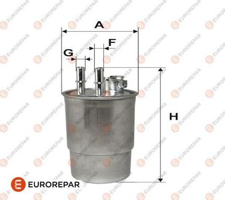 EUROREPAR E148159 - Паливний фільтр autozip.com.ua