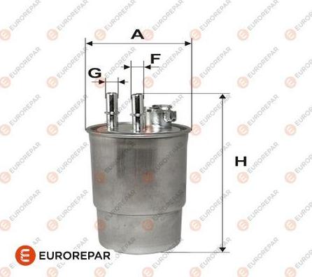 EUROREPAR E148172 - Паливний фільтр autozip.com.ua