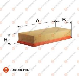 EUROREPAR E147056 - Повітряний фільтр autozip.com.ua