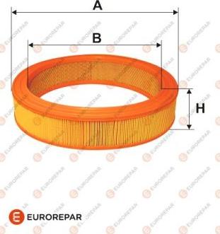 EUROREPAR E147069 - Повітряний фільтр autozip.com.ua