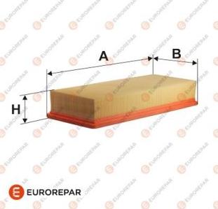 EUROREPAR E147127 - Повітряний фільтр autozip.com.ua