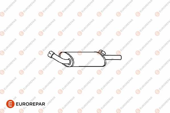EUROREPAR E12823P - Глушник вихлопних газів кінцевий autozip.com.ua