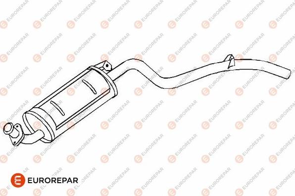 EUROREPAR E12879K - Глушник вихлопних газів кінцевий autozip.com.ua