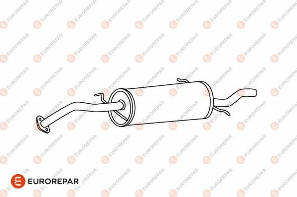 EUROREPAR E12877R - Глушник вихлопних газів кінцевий autozip.com.ua