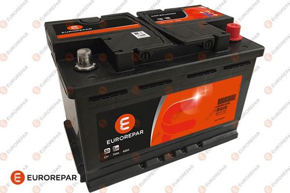 EUROREPAR ERPAKU0009 - Стартерна акумуляторна батарея, АКБ autozip.com.ua