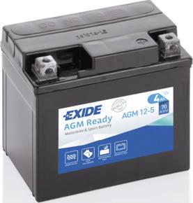 Exide AGM12-5 - Стартерна акумуляторна батарея, АКБ autozip.com.ua