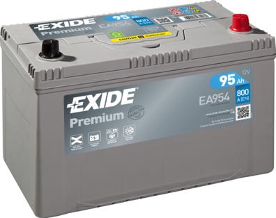 Exide EA954 - Стартерна акумуляторна батарея, АКБ autozip.com.ua
