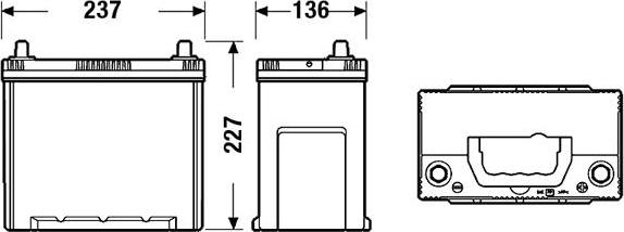 Exide EA456 - Стартерна акумуляторна батарея, АКБ autozip.com.ua