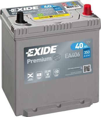 Exide EA406 - Стартерна акумуляторна батарея, АКБ autozip.com.ua
