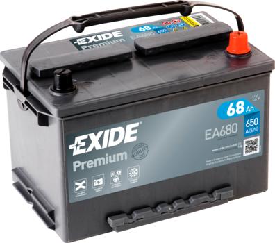 Exide _EA680 - Стартерна акумуляторна батарея, АКБ autozip.com.ua