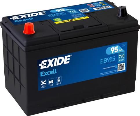 Exide EB955 - Стартерна акумуляторна батарея, АКБ autozip.com.ua