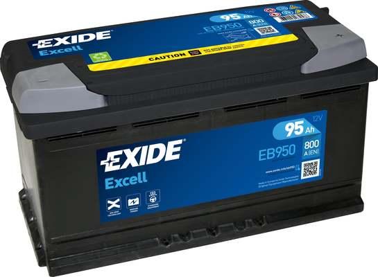 Exide EB950 - Стартерна акумуляторна батарея, АКБ autozip.com.ua