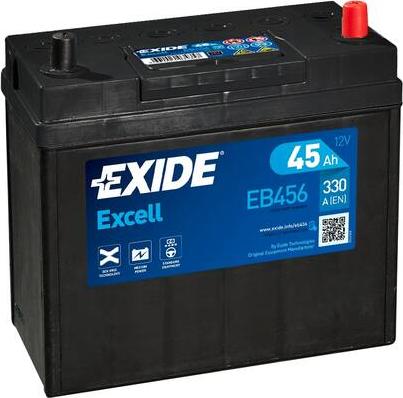 Exide EB456 - Стартерна акумуляторна батарея, АКБ autozip.com.ua