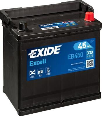 Exide EB450 - Стартерна акумуляторна батарея, АКБ autozip.com.ua
