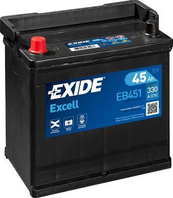 Exide EB451 - Стартерна акумуляторна батарея, АКБ autozip.com.ua