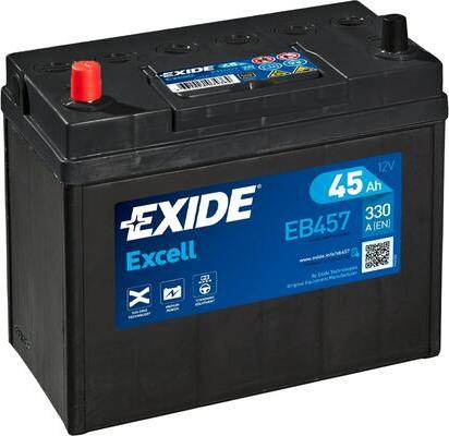 Exide EB457 - Стартерна акумуляторна батарея, АКБ autozip.com.ua