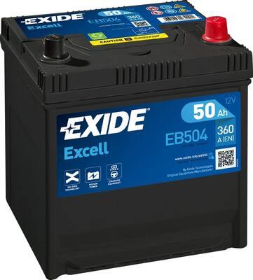 Exide EB504 - Стартерна акумуляторна батарея, АКБ autozip.com.ua
