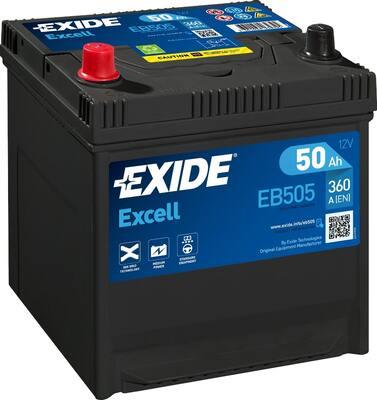 Exide EB505 - Стартерна акумуляторна батарея, АКБ autozip.com.ua