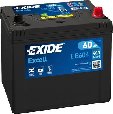 Exide EB604 - Стартерна акумуляторна батарея, АКБ autozip.com.ua