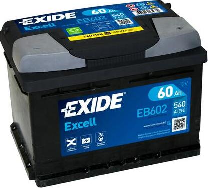Exide EB602 - Стартерна акумуляторна батарея, АКБ autozip.com.ua