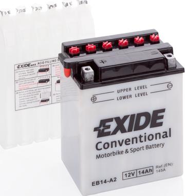Exide EB14-A2 - Стартерна акумуляторна батарея, АКБ autozip.com.ua